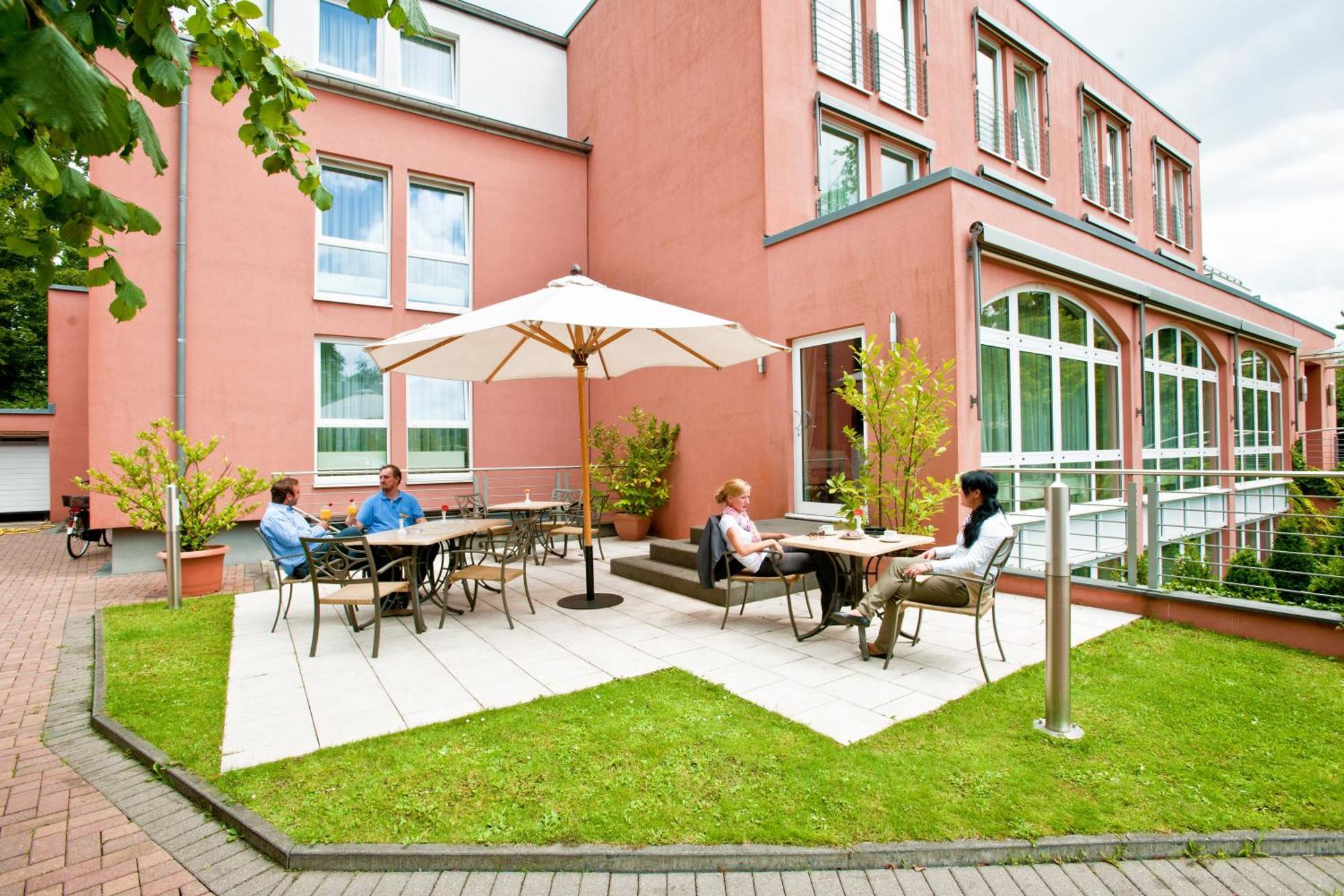 Hotel Barbarossa Düsseldorf Étterem fotó